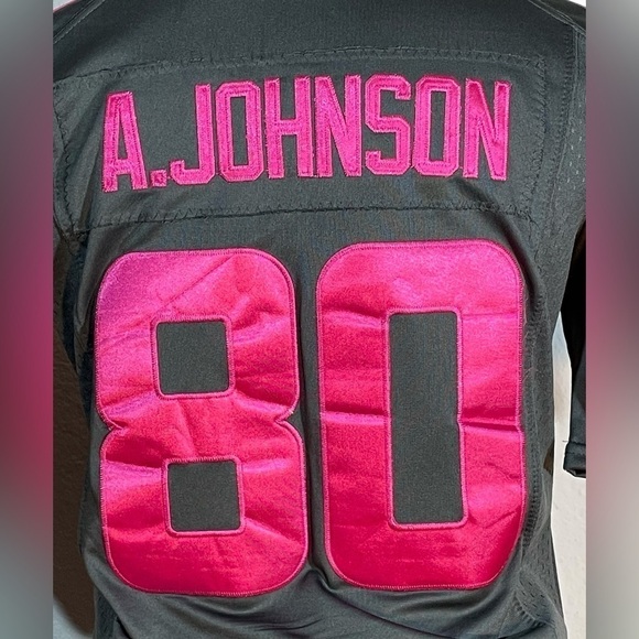 Nike NFL Jersey Dress Women’s M Andre Johnson #80 Breast Cancer Awareness - Picture 7 of 15